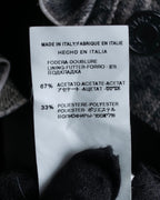 お取り置き分 "VALENTINO" Belted ruffle detail short jacket