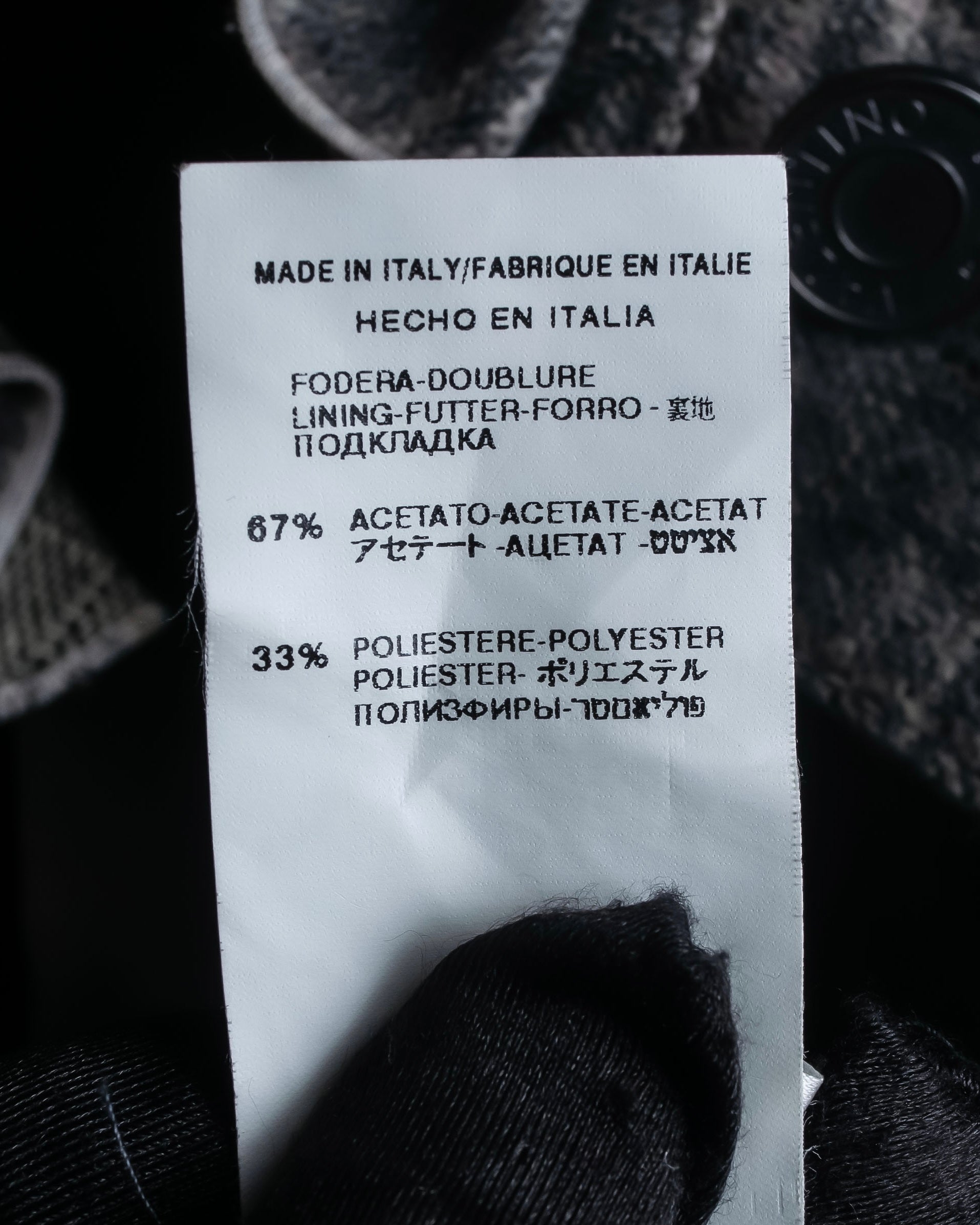 お取り置き分 "VALENTINO" Belted ruffle detail short jacket