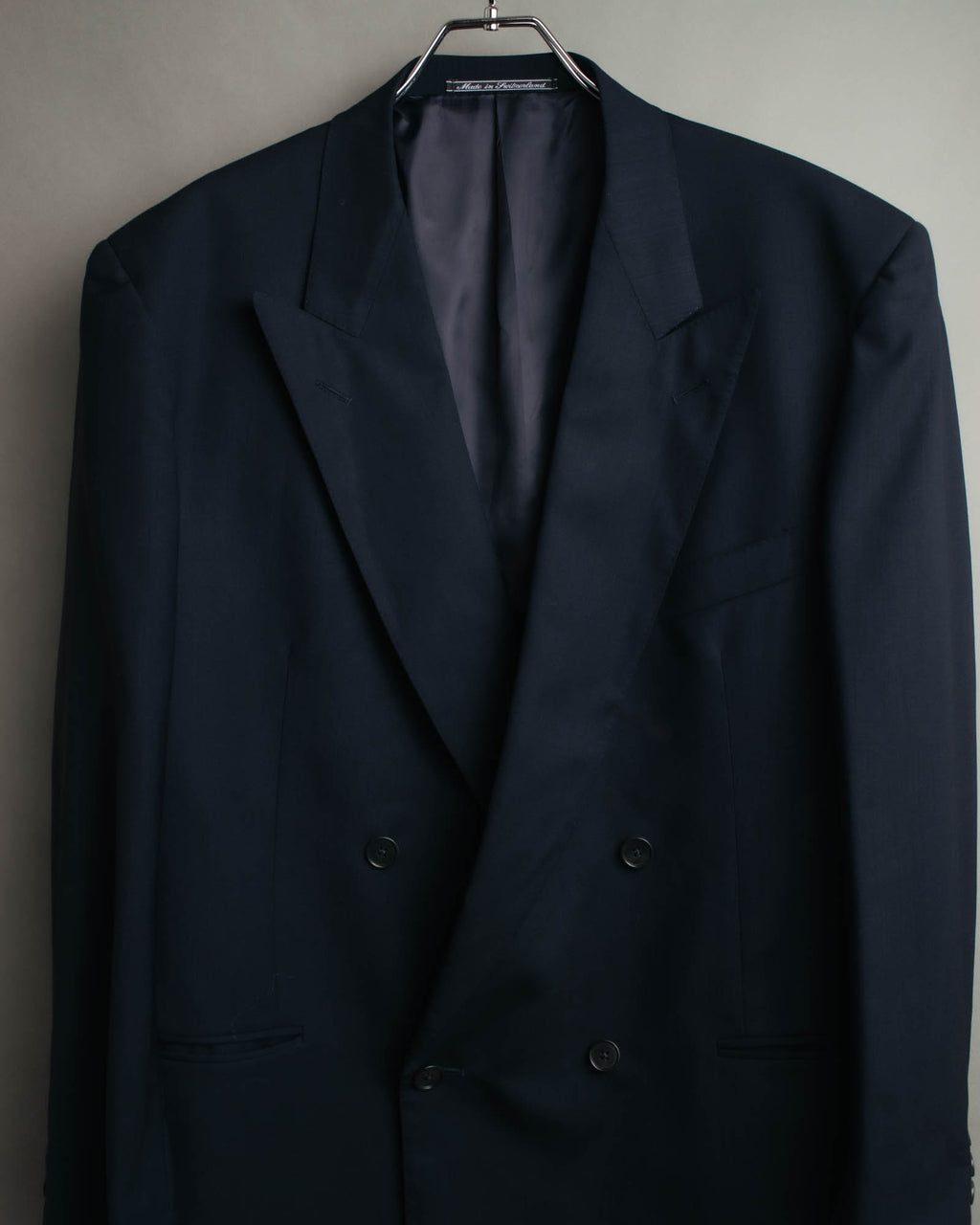 -SPECIAL- “Ermenegildo Zegna” 90’s-00’s high performance double-breasted set-up