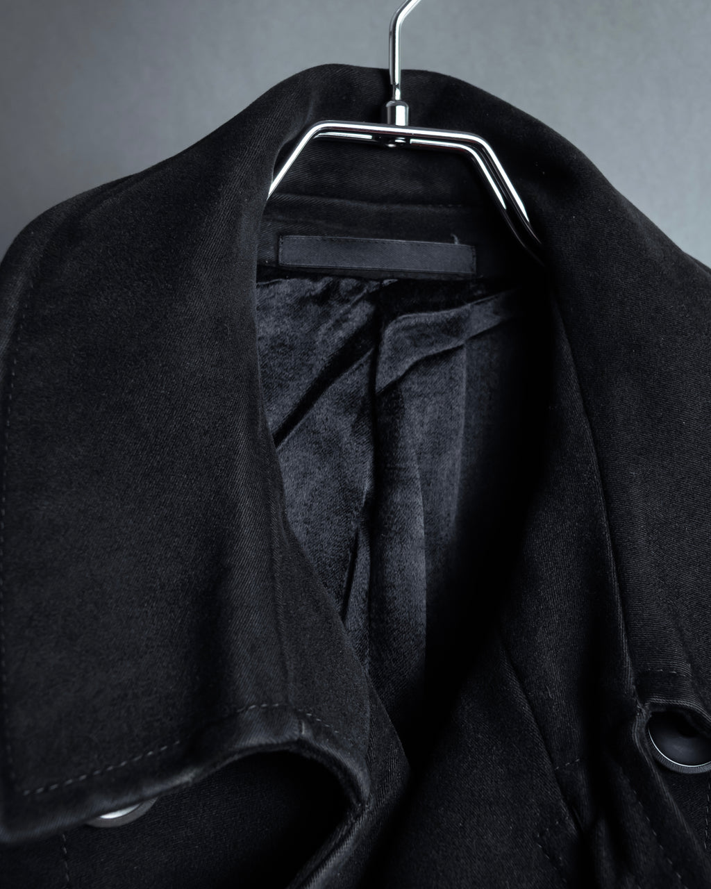 -SPECIAL- "GUCCI" 2007-2011's  High density cotton military detail mid-length coat