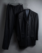 "GUCCI" 90's Elegant suiting pinstripe set up