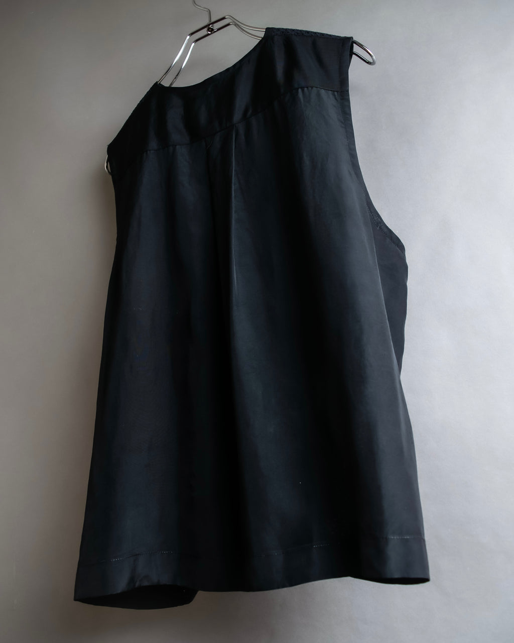 "tricot COMME des GARCONS" 96SS eyelet lace design patterned fabric switching vest