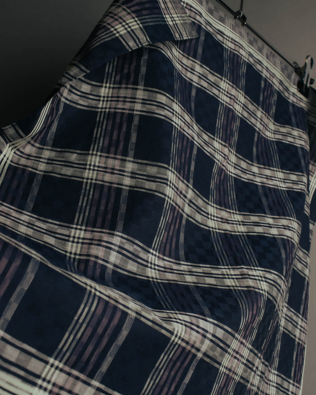 “CELINE” 90’s-00’s Plaid logo scarf