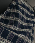 “CELINE” 90’s-00’s Plaid logo scarf