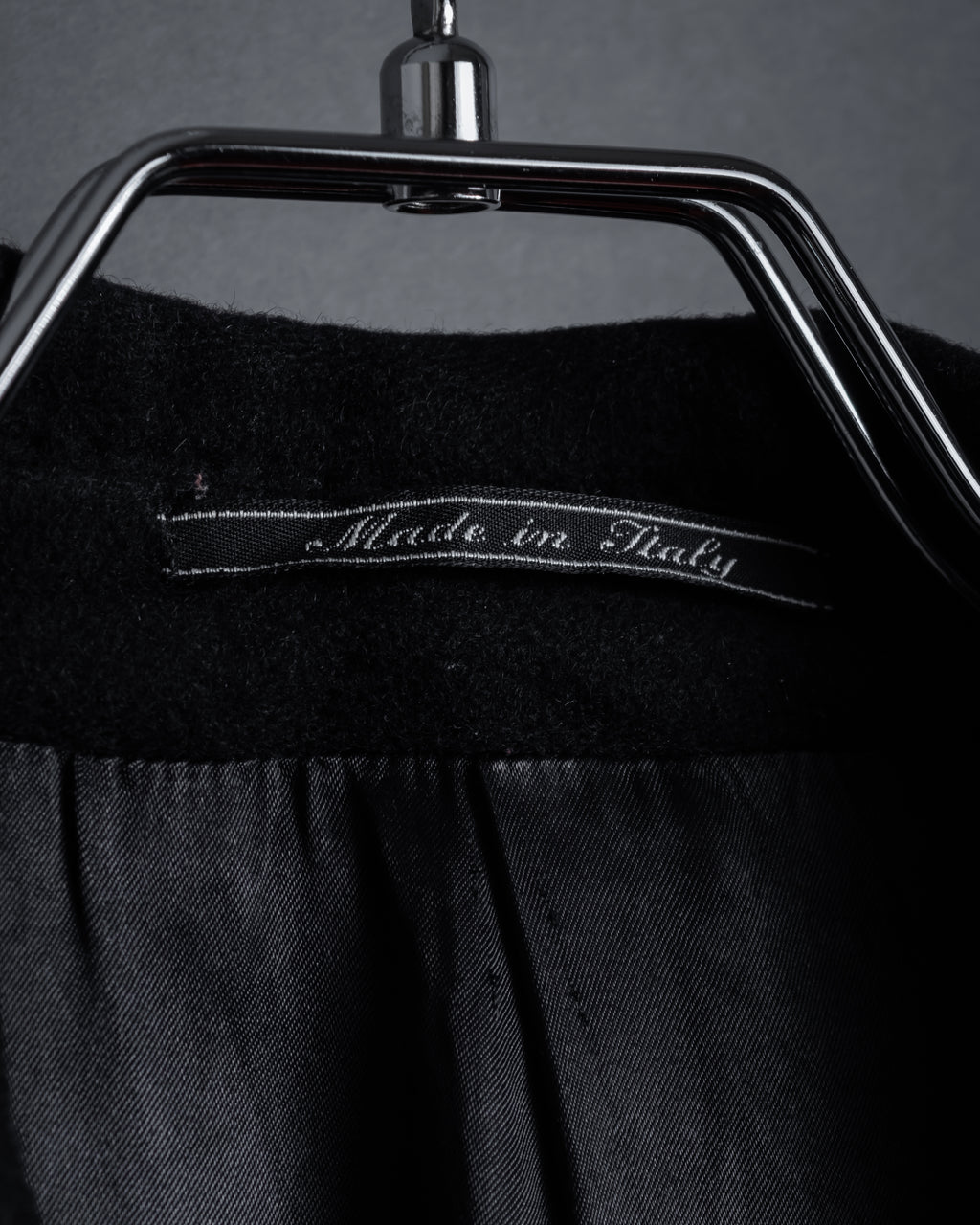 "FENDI" 80's-90's Classic cashmere long chester coat