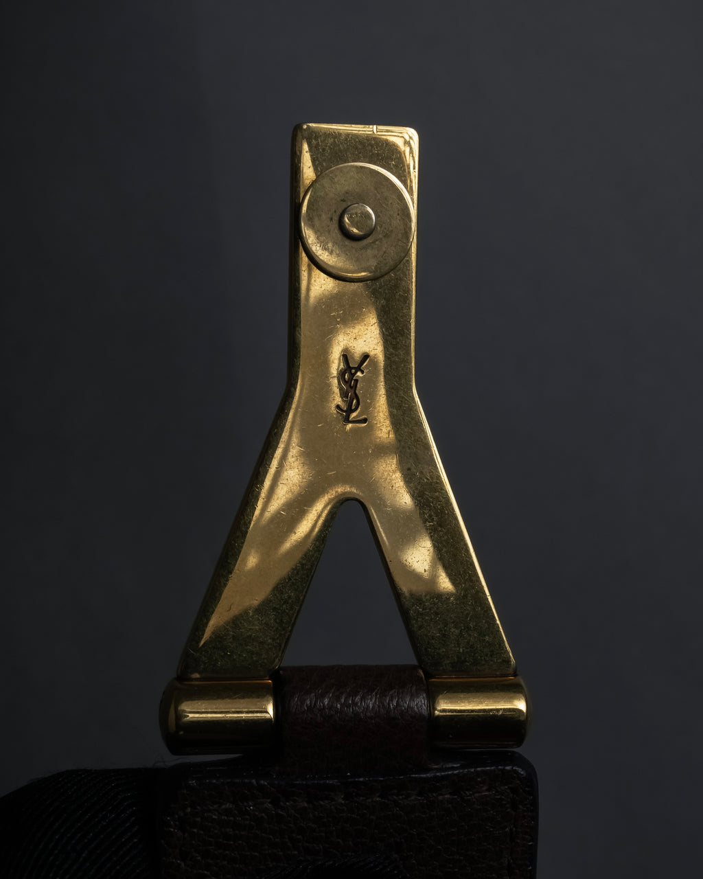 "YVES SAINT LAURENT" 11'year-12'year Chic Gabas leather bag