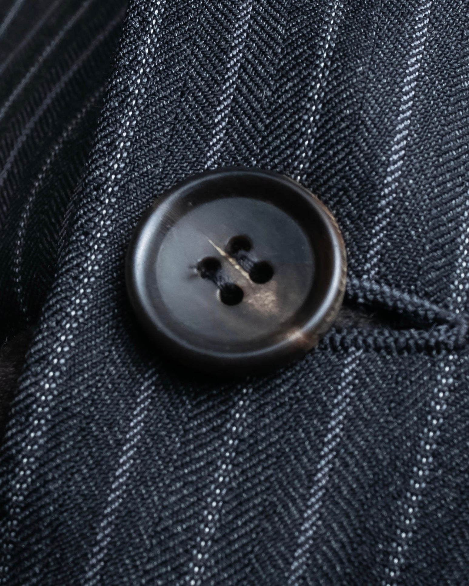 "GUCCI" Thin stripe pattern oversized jacket