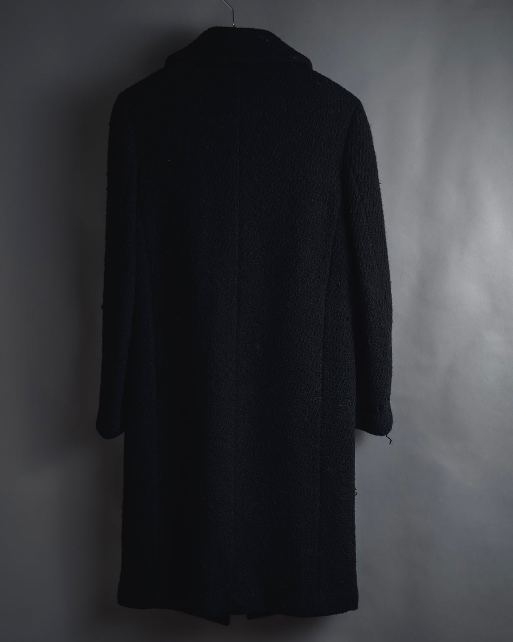 “JUNYA WATANABE” 97AW Textured wool single-breasted coat