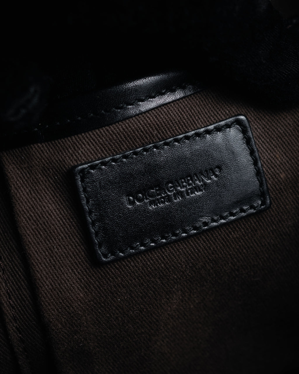 –SPECIAL– “DOLCE & GABBANA” 00’s-10’s Miss orient padlock leather satchel