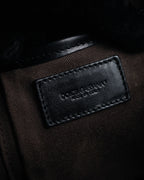 –SPECIAL– “DOLCE & GABBANA” 00’s-10’s Miss orient padlock leather satchel