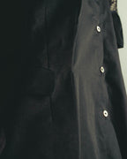 "sacai" 10's Layered lace-panel shirt blouse