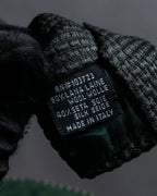 "GIORGIO ARMANI" Waffle knit silk necktie