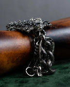 "FENDI" Star motif rhinestone bracele