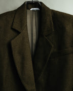 "MISSONI DONNA" 90's Textured knit tailored jacket