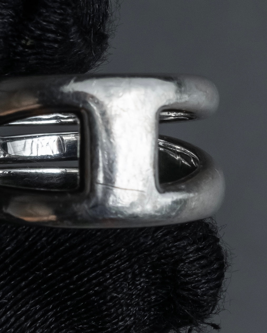 "Tiffany&Co" Open diagonal silver925 ring