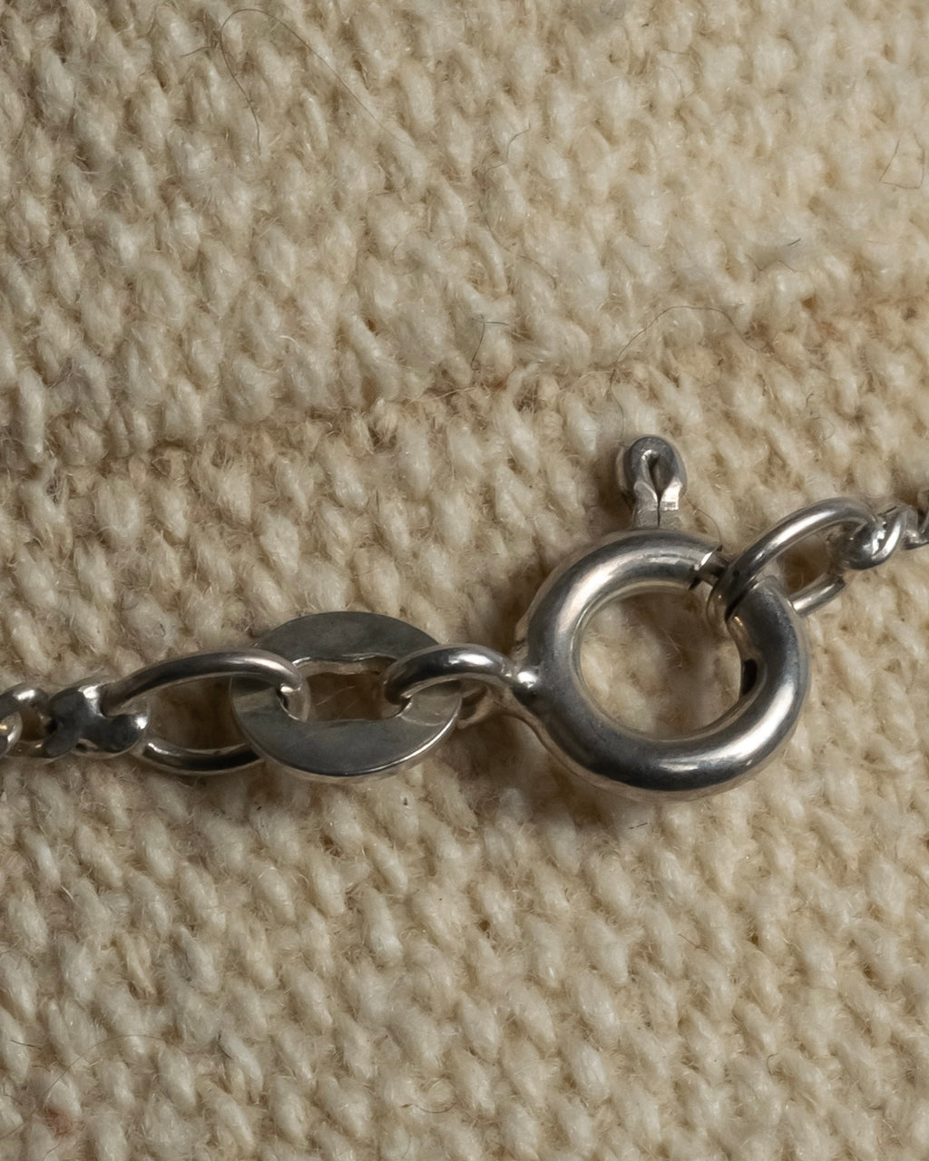 "Tiffany & Co." Silver 925 ribbon motif necklace