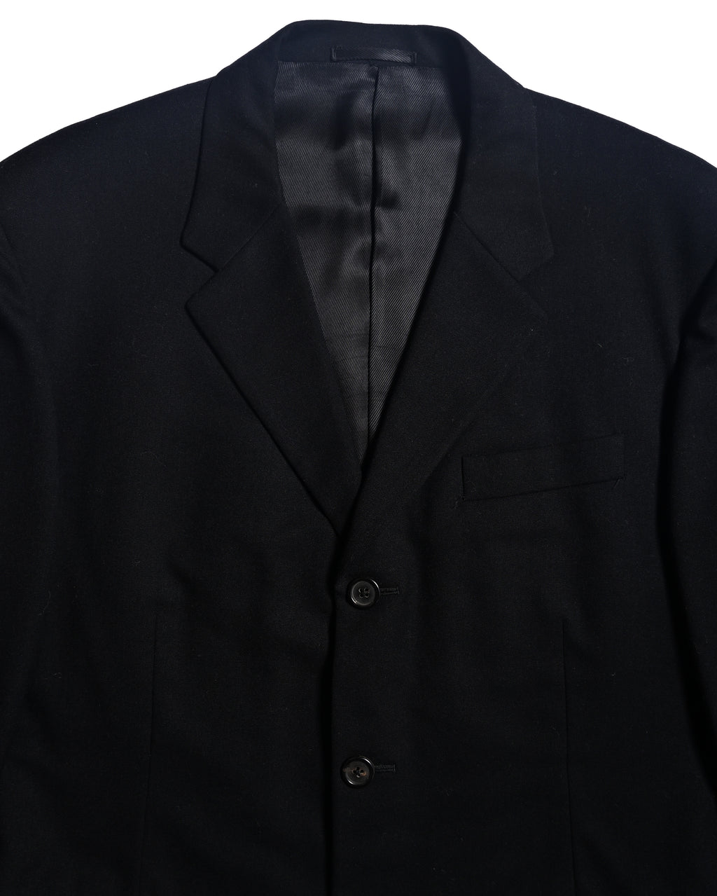 PRADA/ Oversized Single Breasted 3B Jacket Set-up Black