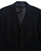 PRADA/ Oversized Single Breasted 3B Jacket Set-up Black