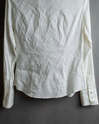 "GIORGIO ARMANI" Delicate striped white shirt