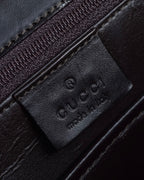 "GUCCI"「1947」 pony leather combination bamboo hand bag