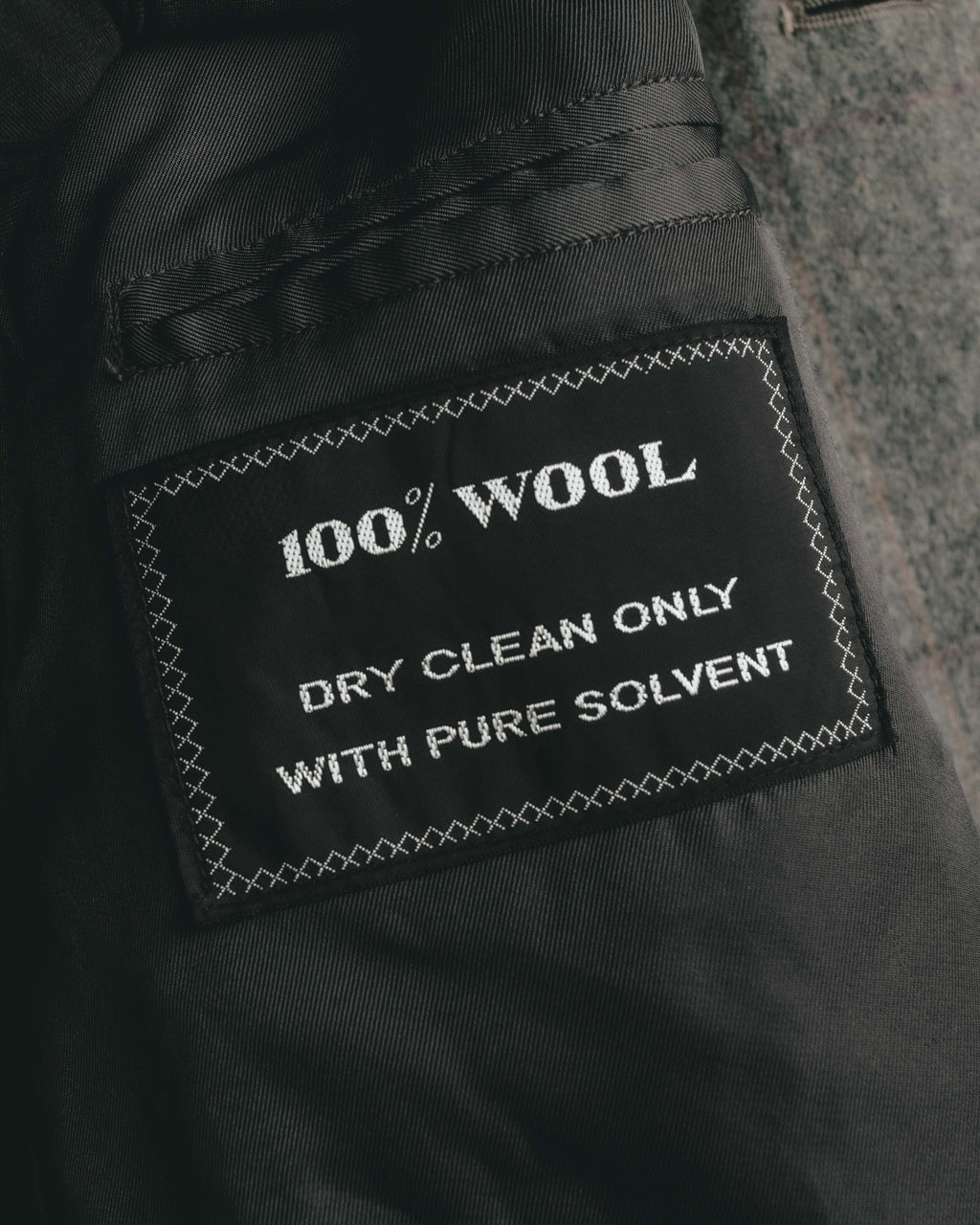 “Burberrys” 80’s Bedford wool balmacaan coat