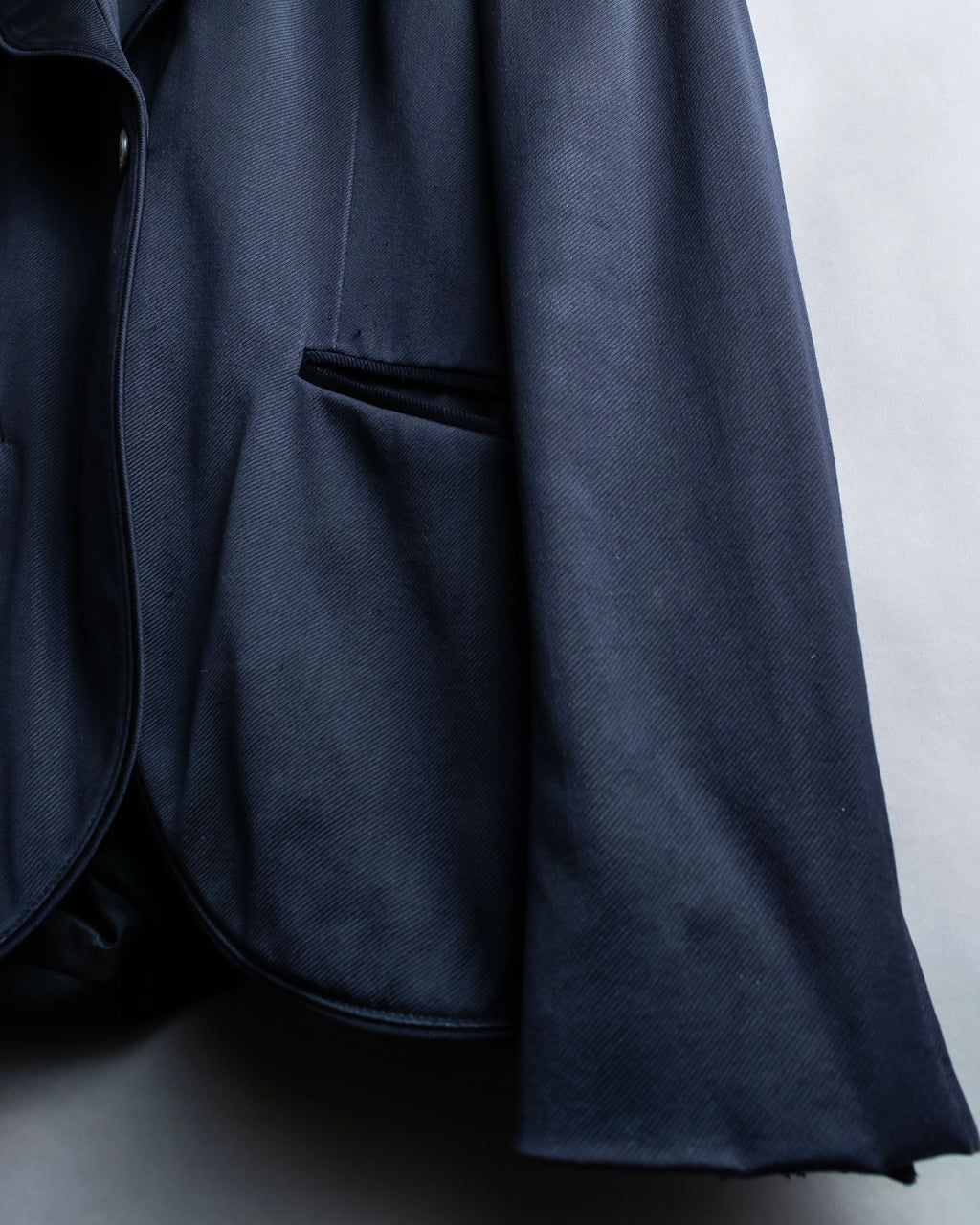 "GUCCI" Shawl collar glossy black jacket