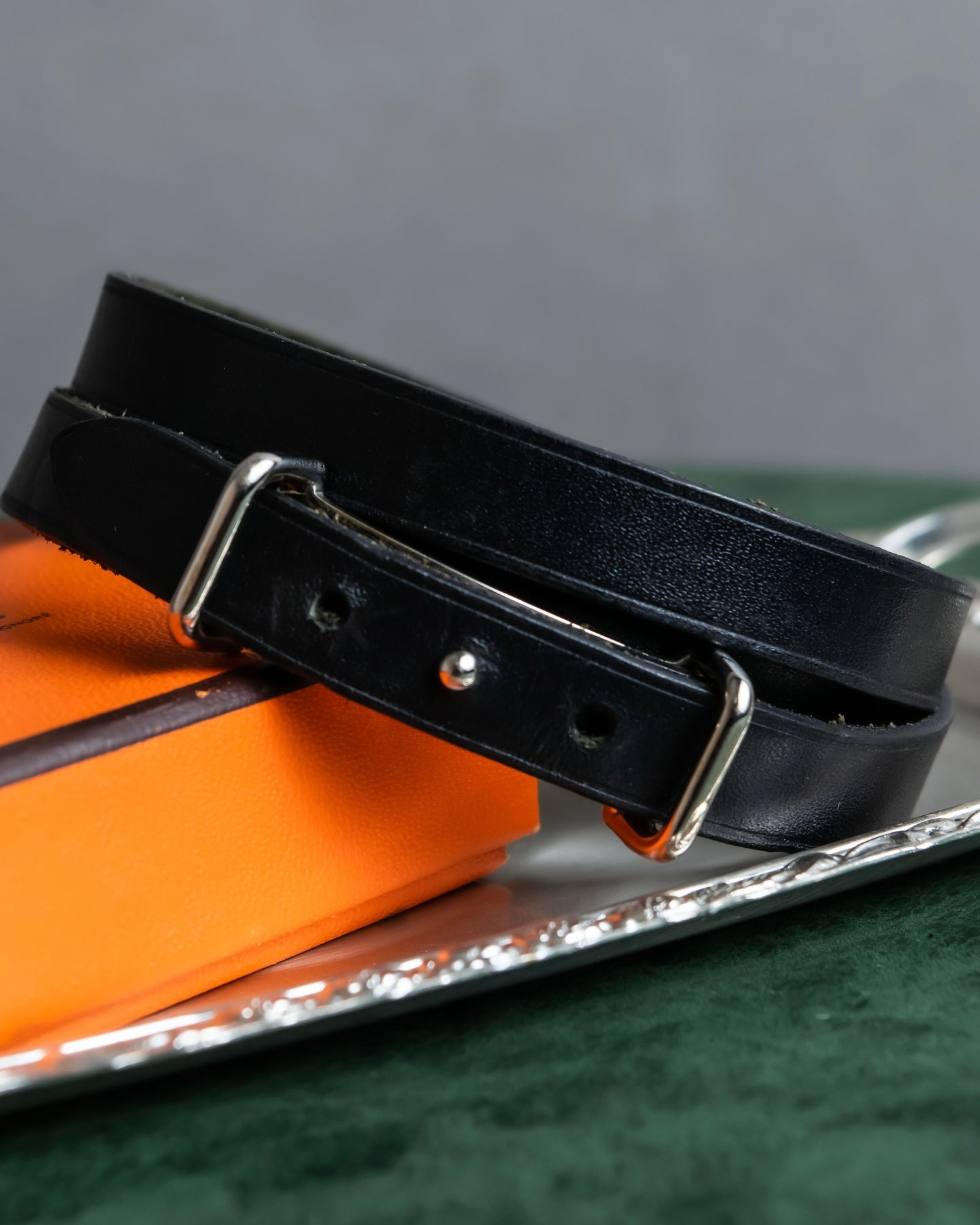 "HERMES"  Leather bracelet Appy 3