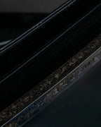 "BALENCIAGA" Horizontal metallic plate design leather shoulder bag