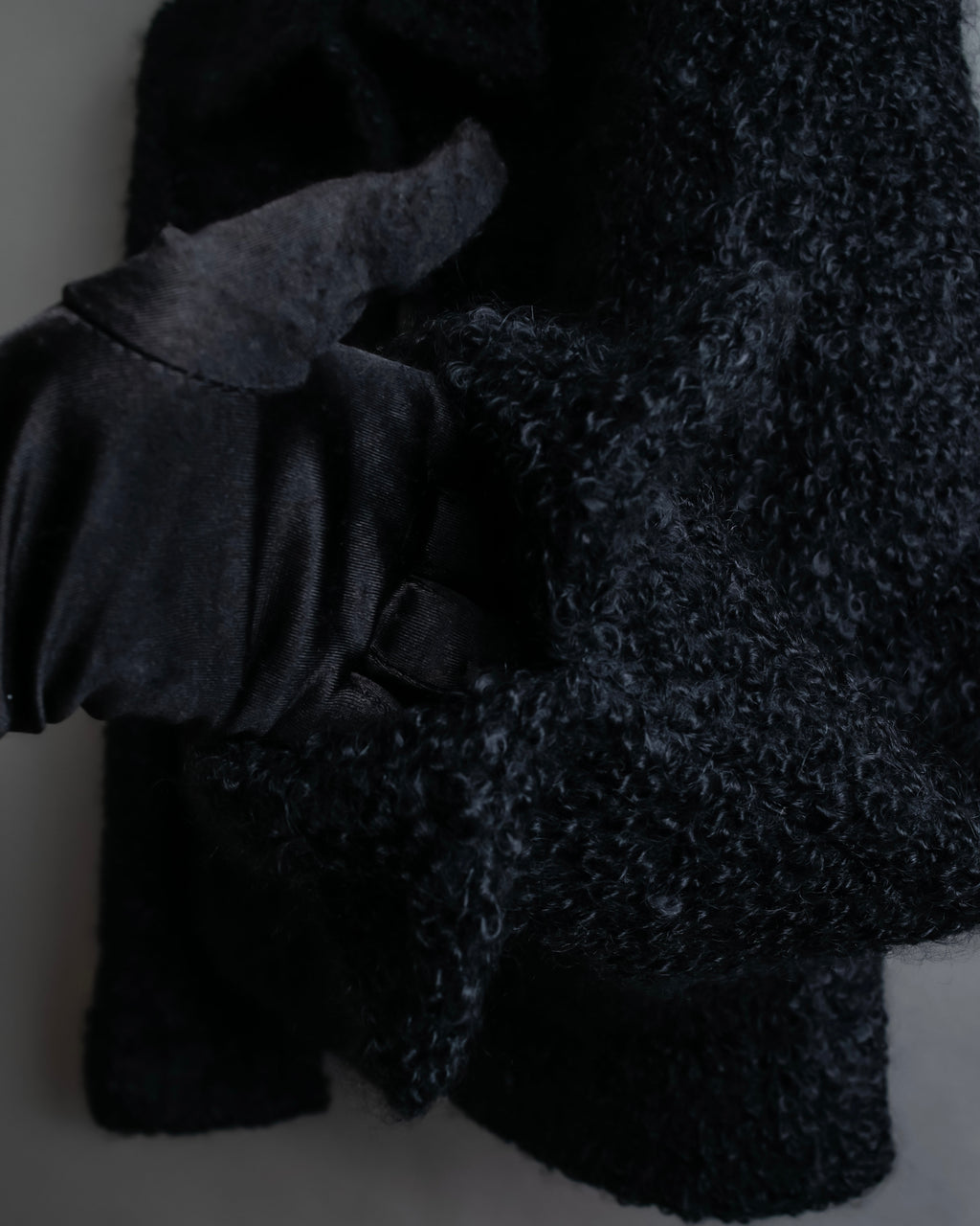 "GUCCI" Compact pattern bouclé wool jacket