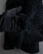 "GUCCI" Compact pattern bouclé wool jacket