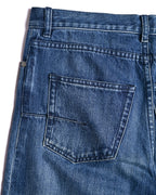 Christian Dior/ Cut Out Hem Straight Silhouette Denim