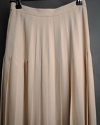 “CELINE” 2019-2023 Minimal pleated skirt