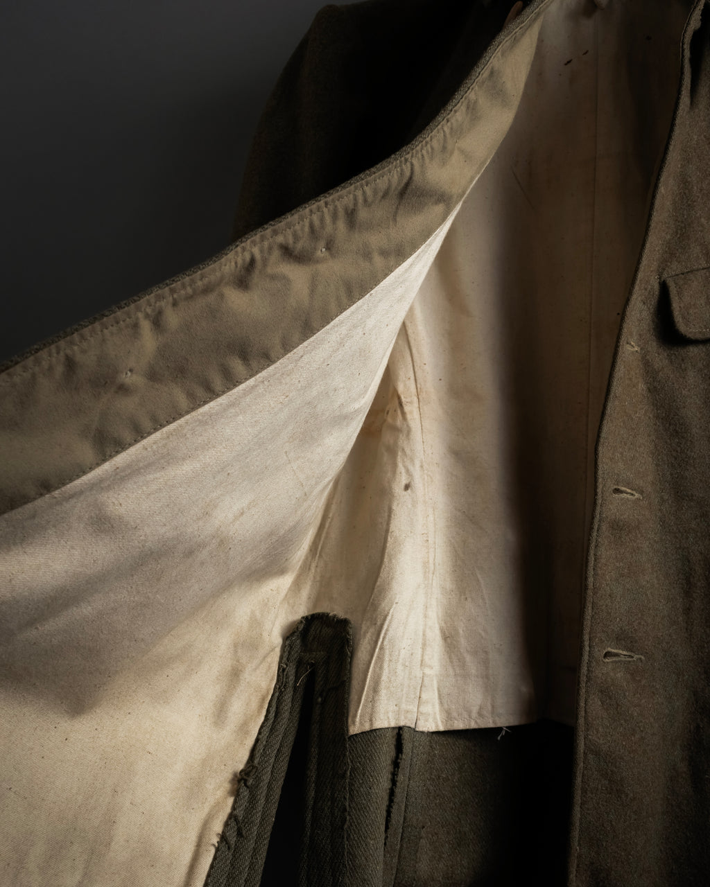 “Imperial Japanese Army” 1940’s wool melton field jacket