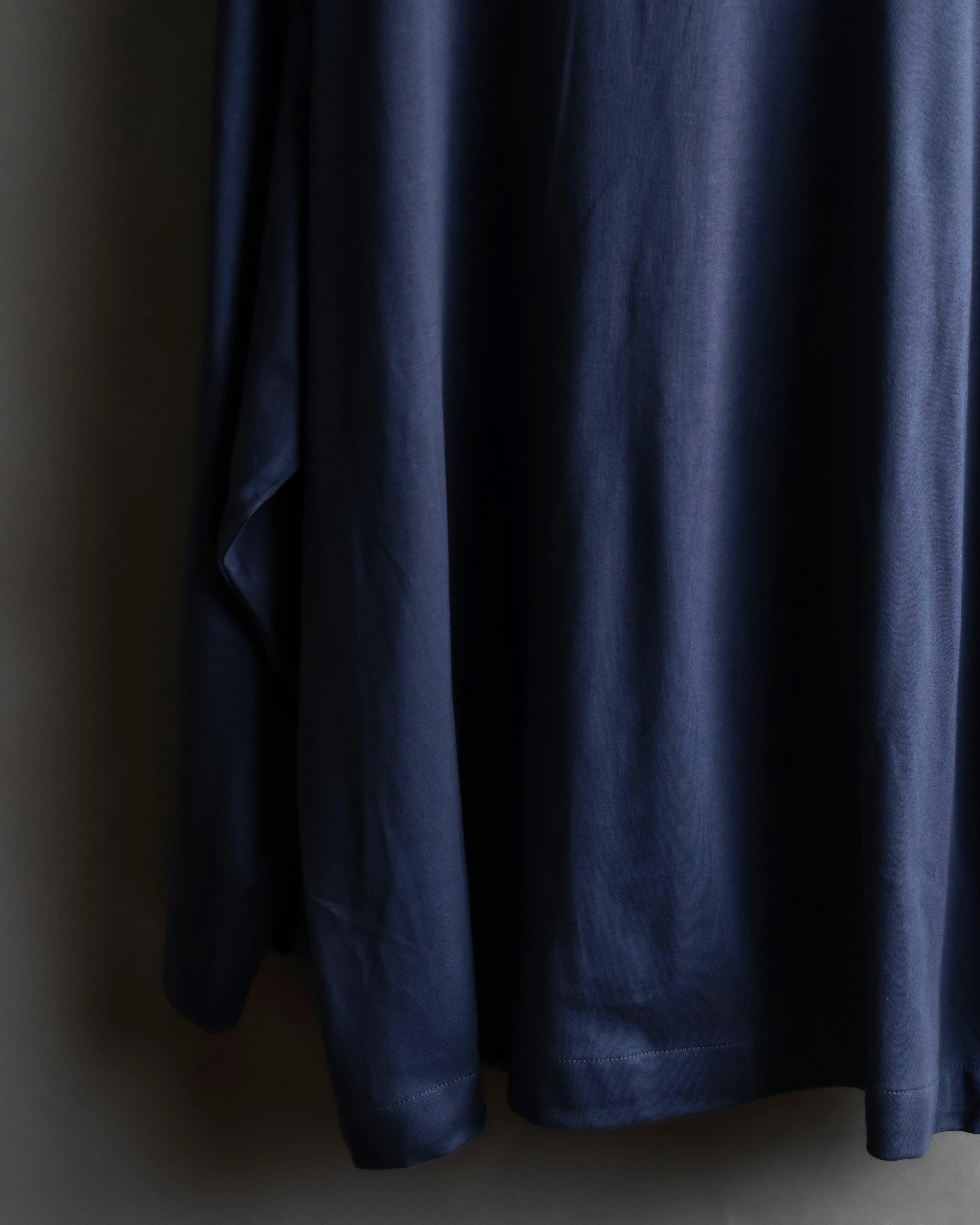 "CELINE" Piping design blue pajama set up