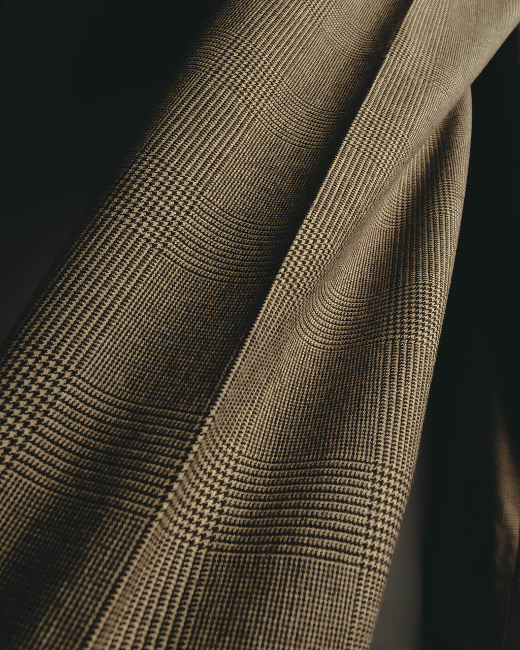 "ARMANI COLLEZIONI" 00's Cashmere blend glen check two piece suit