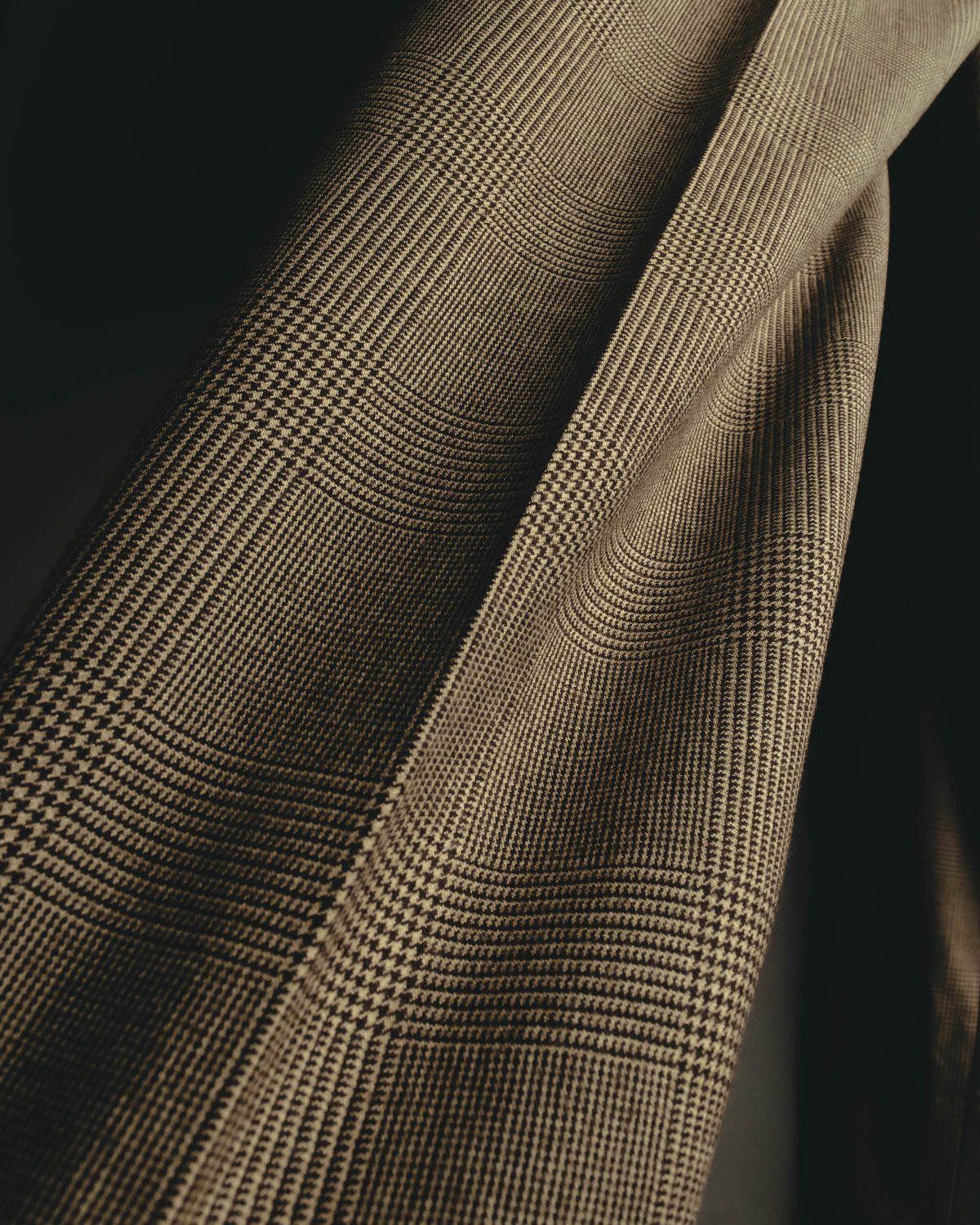 "ARMANI COLLEZIONI" 00's Cashmere blend glen check two piece suit
