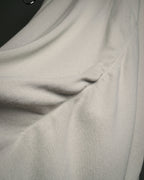 “Maison Margiela” 2015SS deconstructed cape knit top