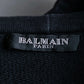 "BALMAIN" Side fastener design oversized double zipper hoodie