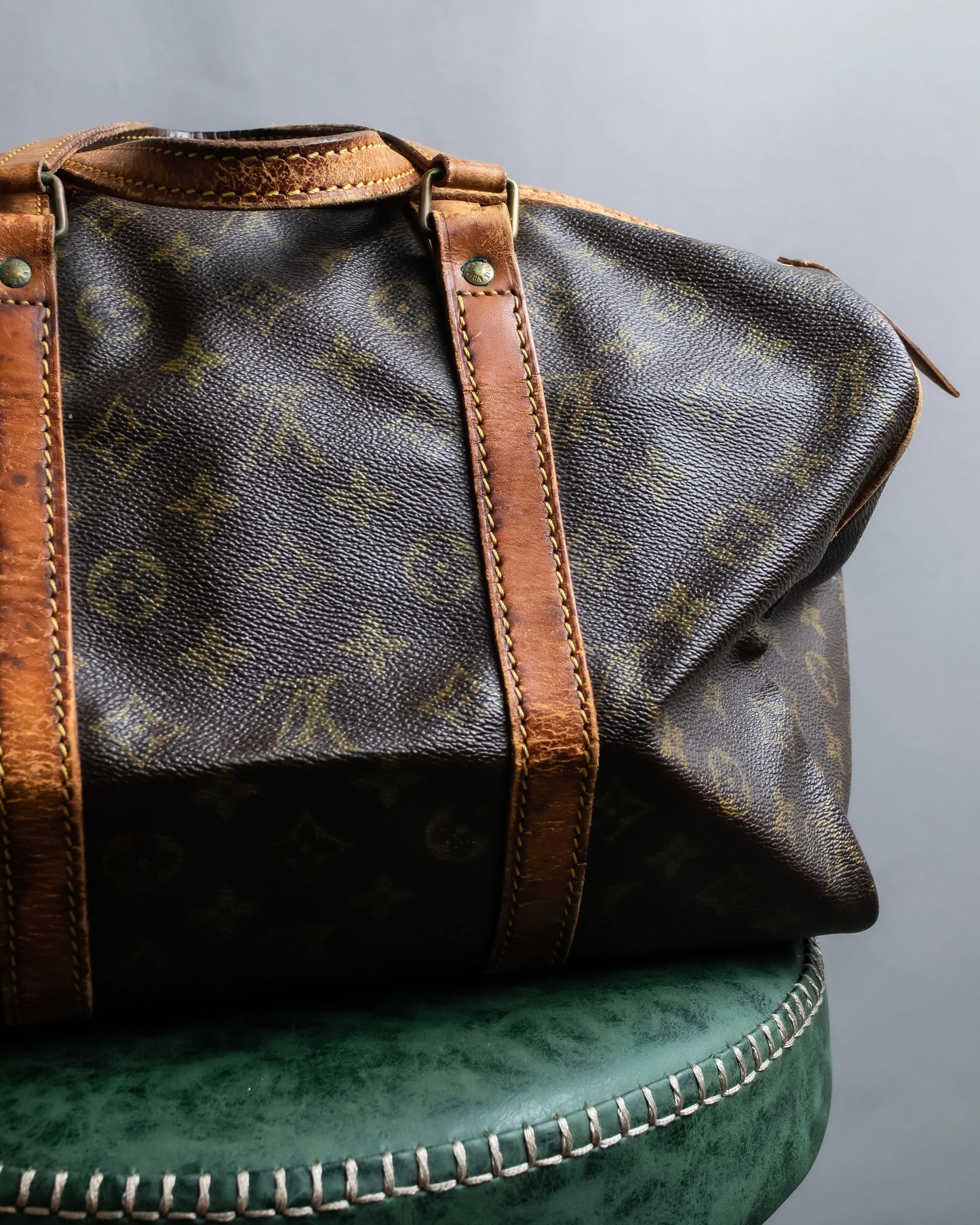 "LOUIS VUITTON" Sac souvre 35 monogram leather bag