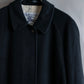 "BURBERRYS" Fly front cashmere blend oversized 2way soutien collar coat