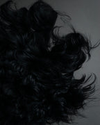 "BOTTEGA VENETA" Long-haired fur design leather gloves