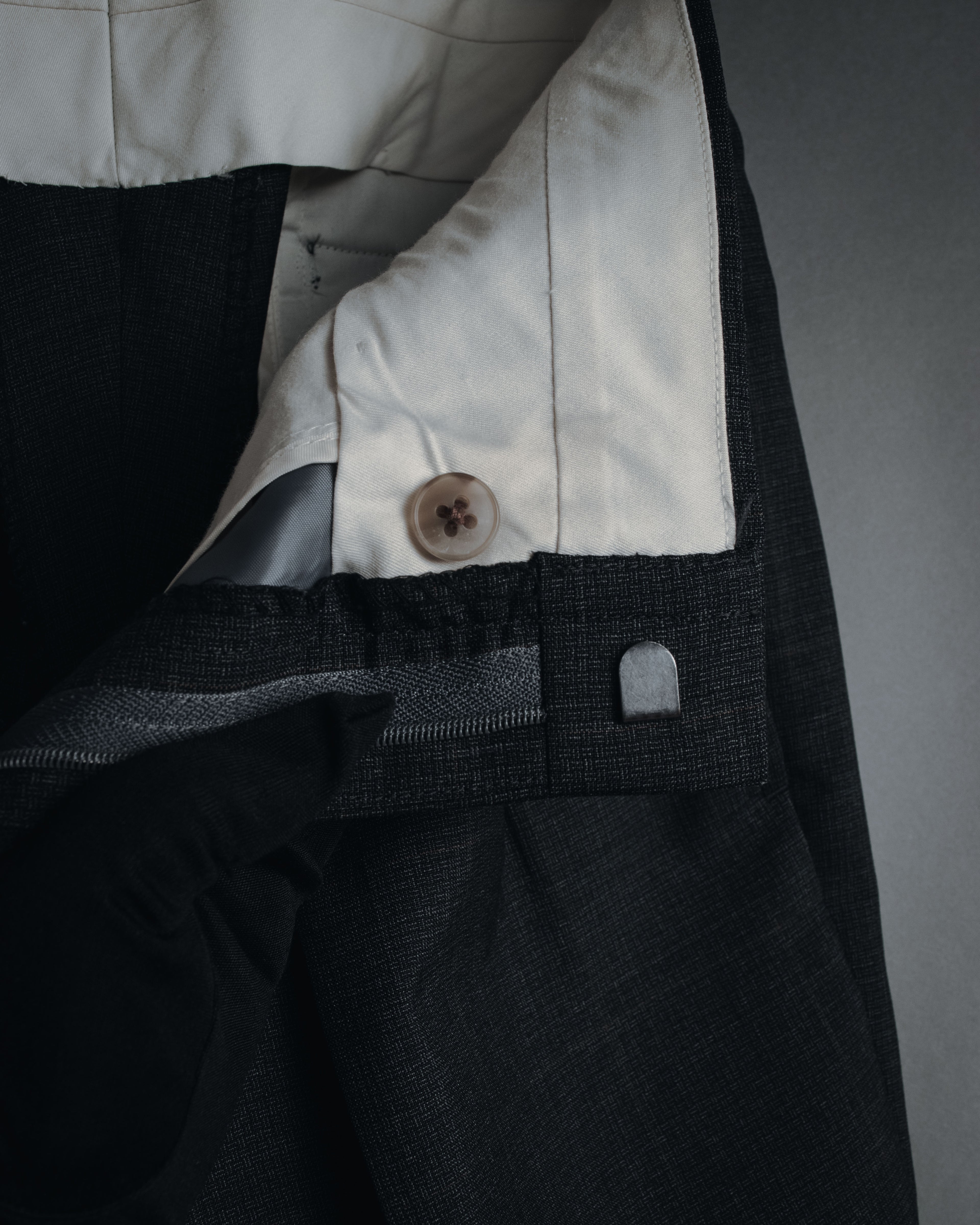 "Burberrys" 90’s double-breasted peak lapel suit set-up