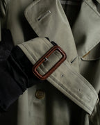 "Burberrys" Vintage water-repellent cotton oversized trench coat