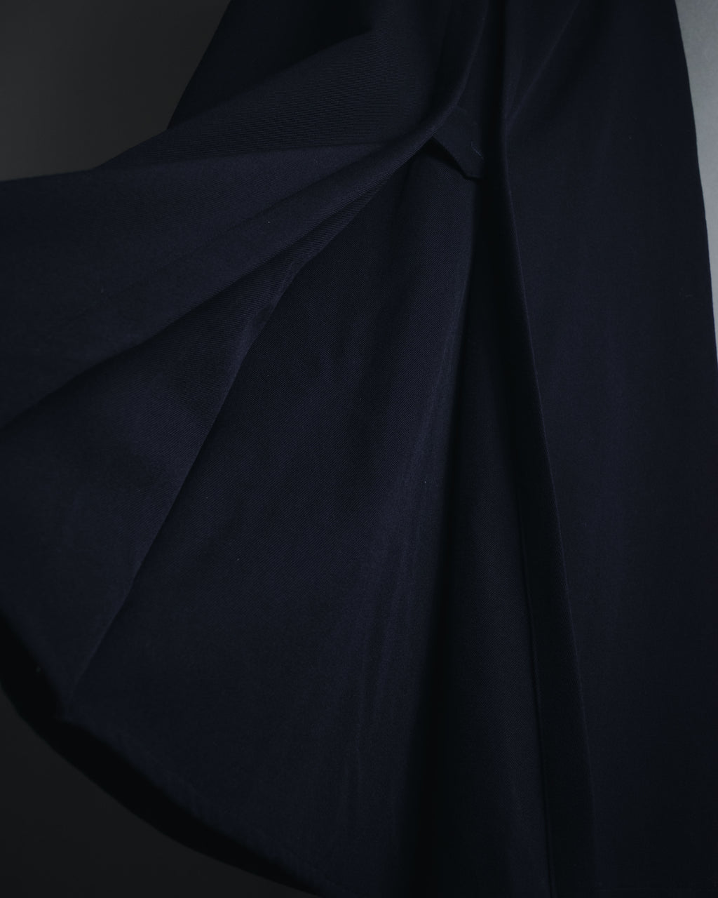 "Robe de chambre COMME des GARÇONS" 99AW asymmetrical panel wrap skirt
