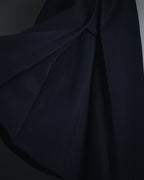 "Robe de chambre COMME des GARÇONS" 99AW asymmetrical panel wrap skirt