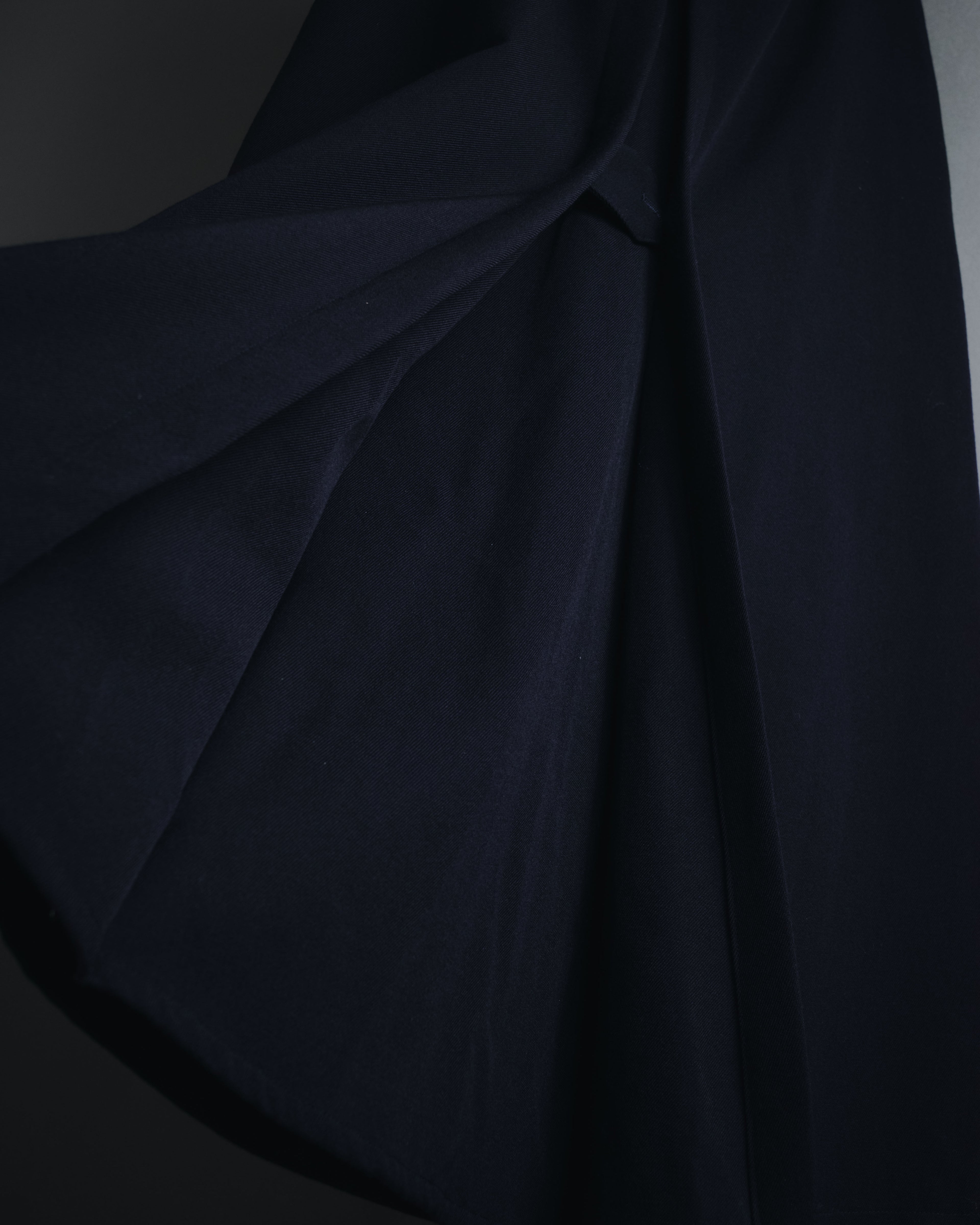"Robe de chambre COMME des GARÇONS" 99AW asymmetrical panel wrap skirt
