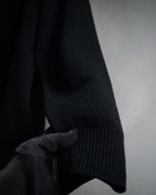 “Christian Dior MONSIEUR” 80’s-90’s Deep v-neck pure wool knit