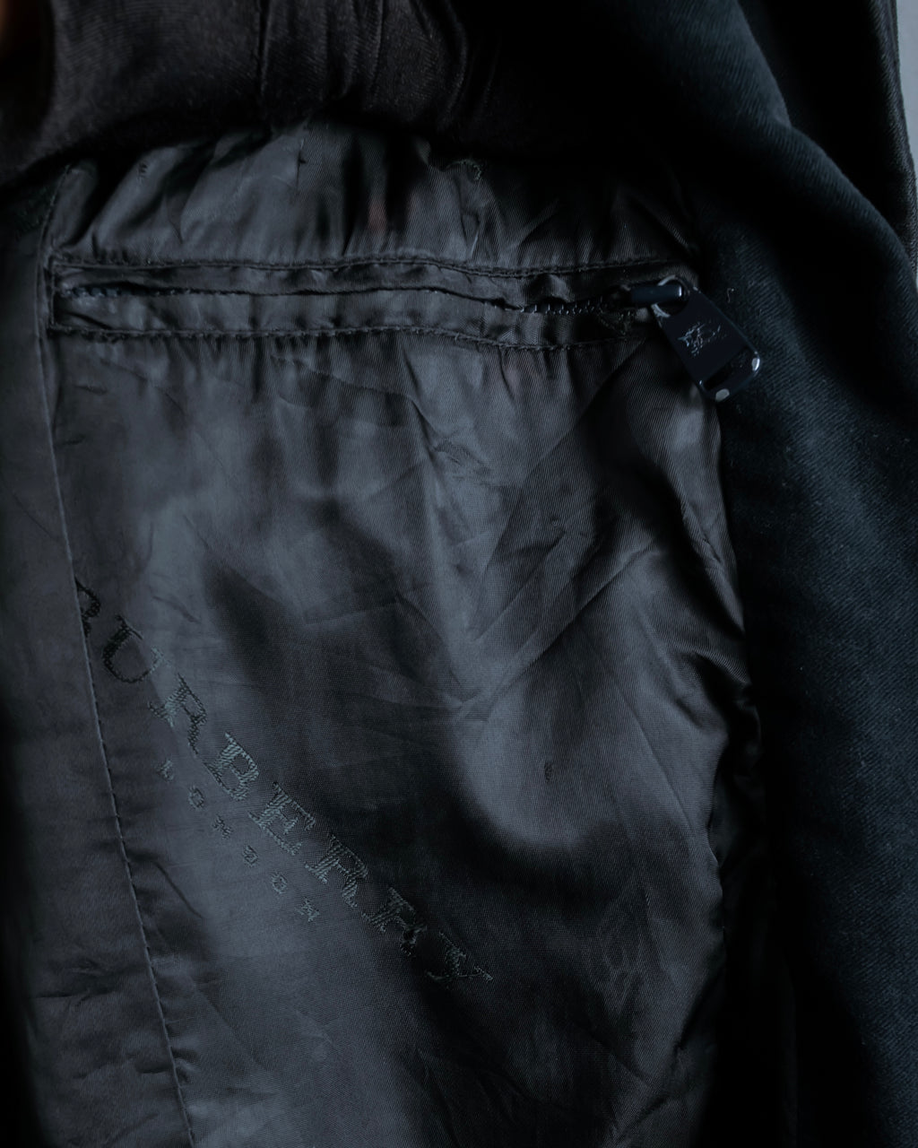 "BURBERRY" Garment dyed faded hunting design coat