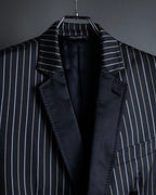"Dolce & Gabbana" Silk design double-breasted tailored jacker