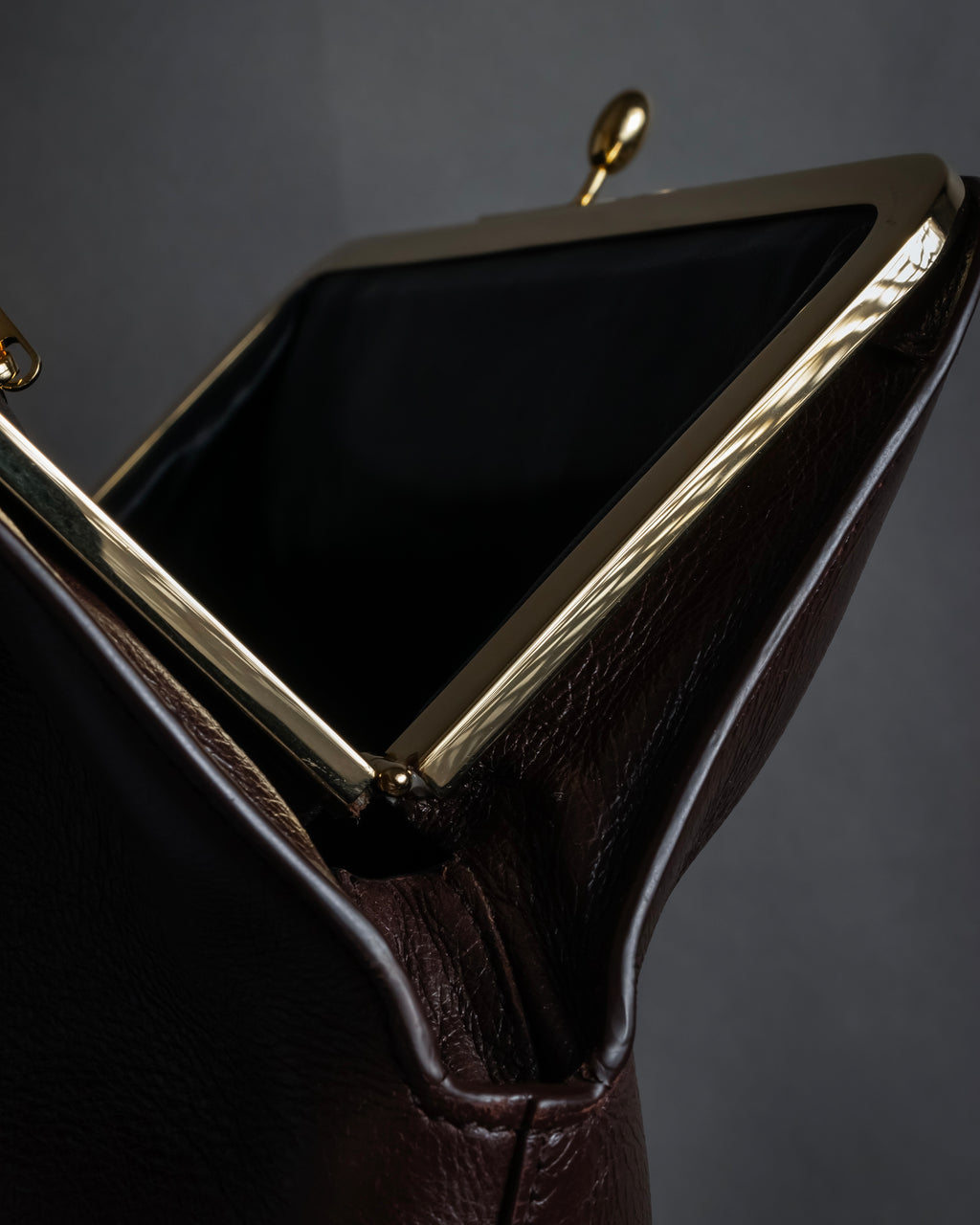 "JIL SANDER" Goji frame structured leather bag